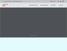Tablet Screenshot of europos.co.rs